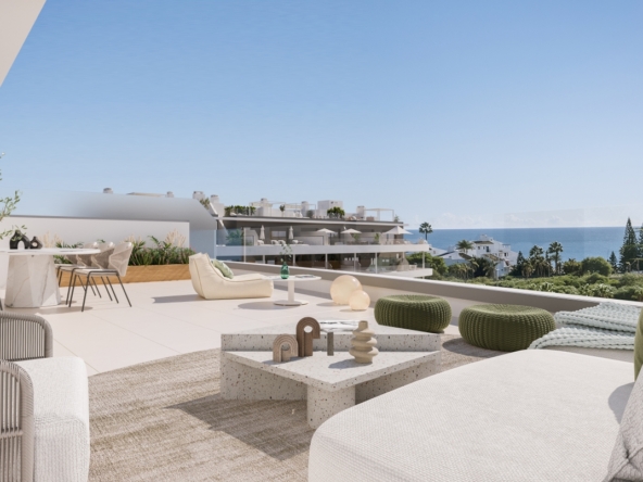 Illustrative apartment terrace in Arroyo Enmedio