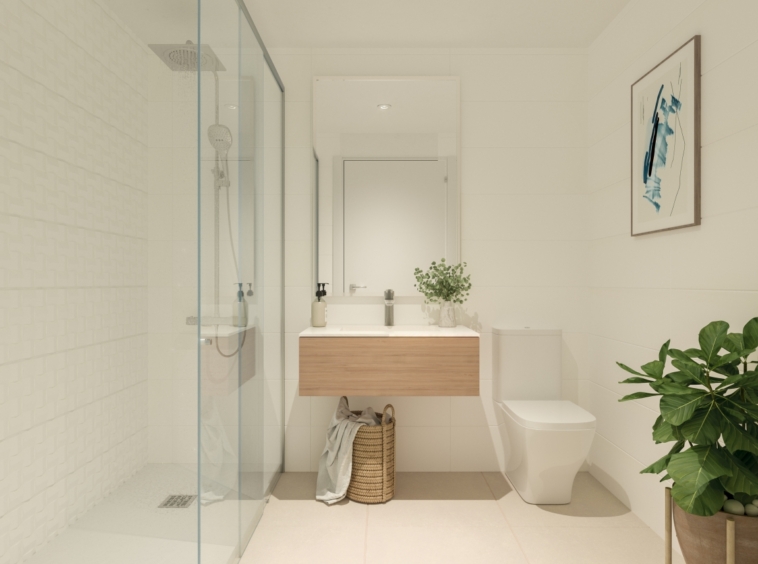 Illustrative bathroom