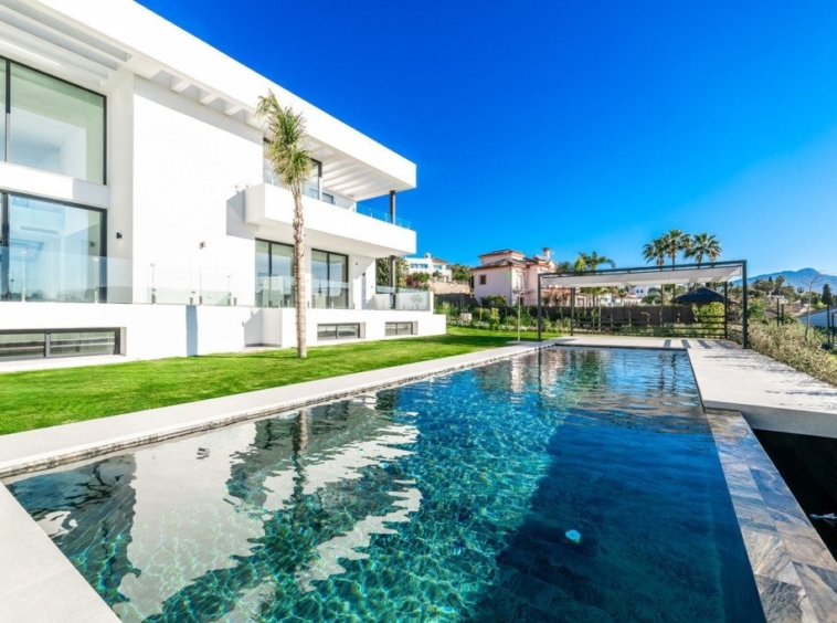 Villa terrace beside the private pool