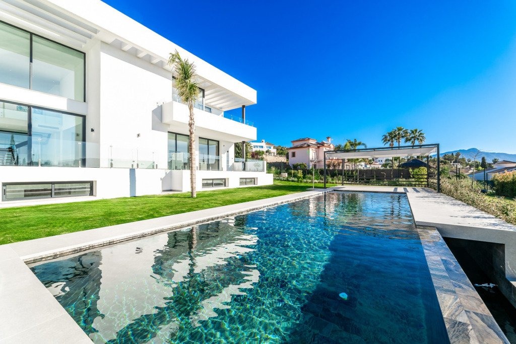 Villa terrace beside the private pool