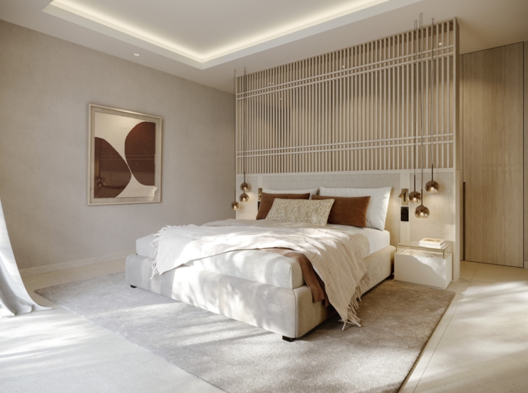 Representative principal bedroom