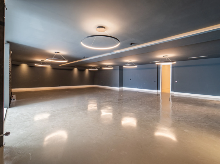 Spacious private garage within the villa