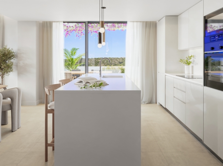 Illustrative fitted kitchen