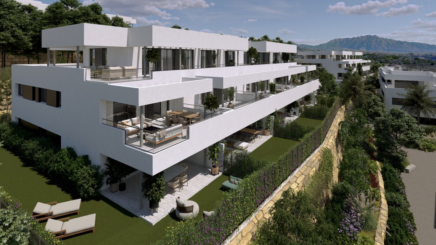 Illustrative residential exterior in Casares Costa