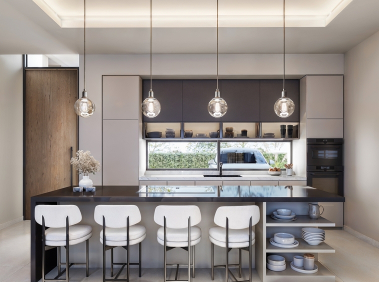 Illustrative fitted kitchen