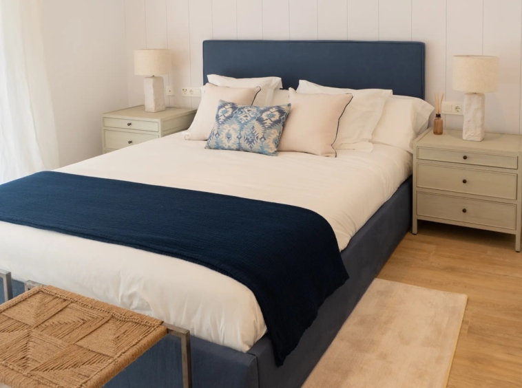 Second bedroom in the presentation apartment