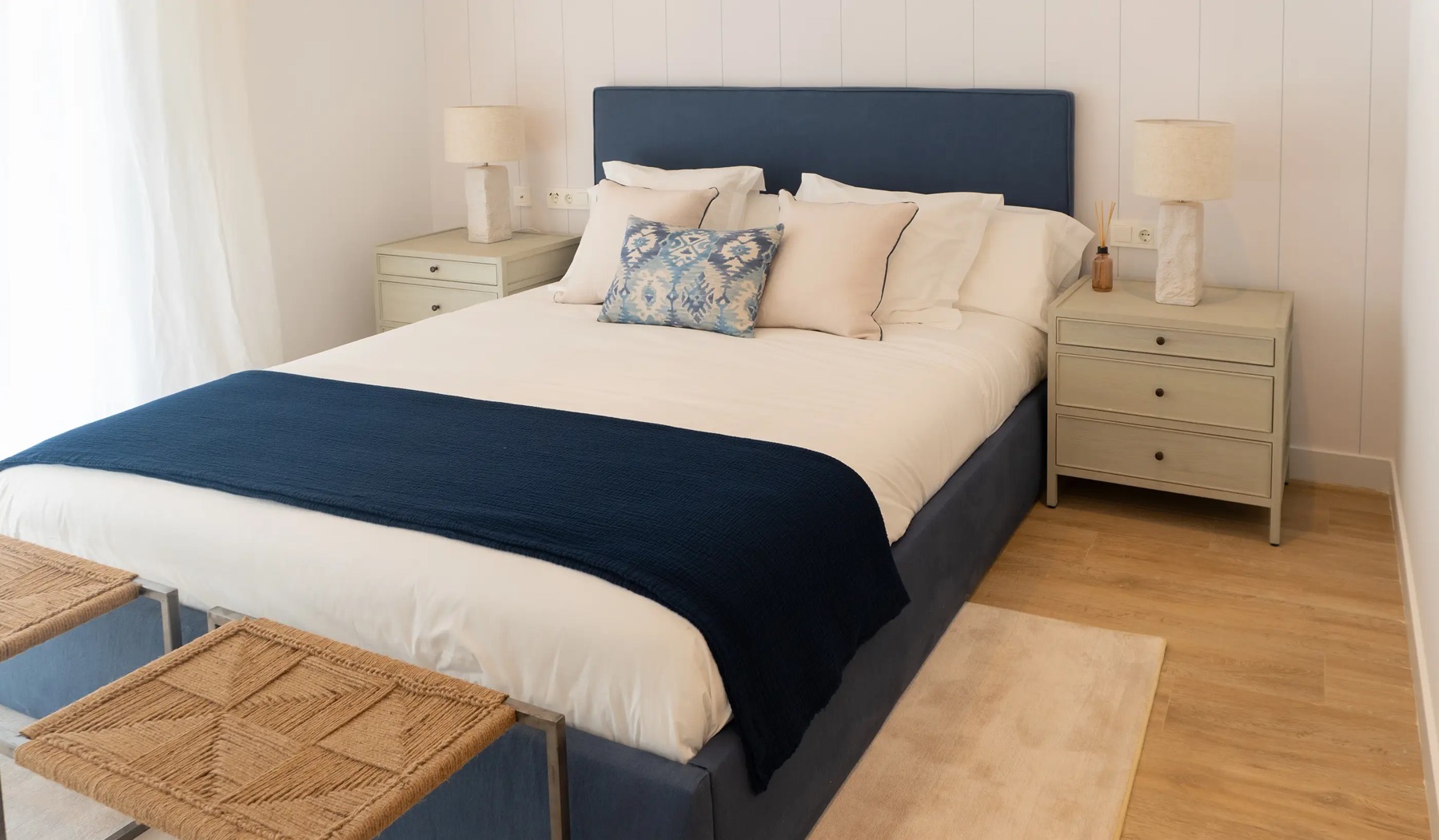 Second bedroom in the presentation apartment