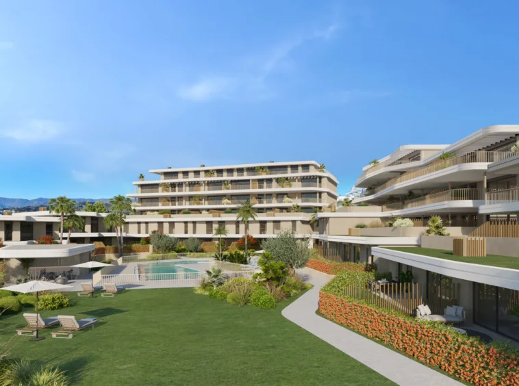 Landscaped communal gardens in Cancelada