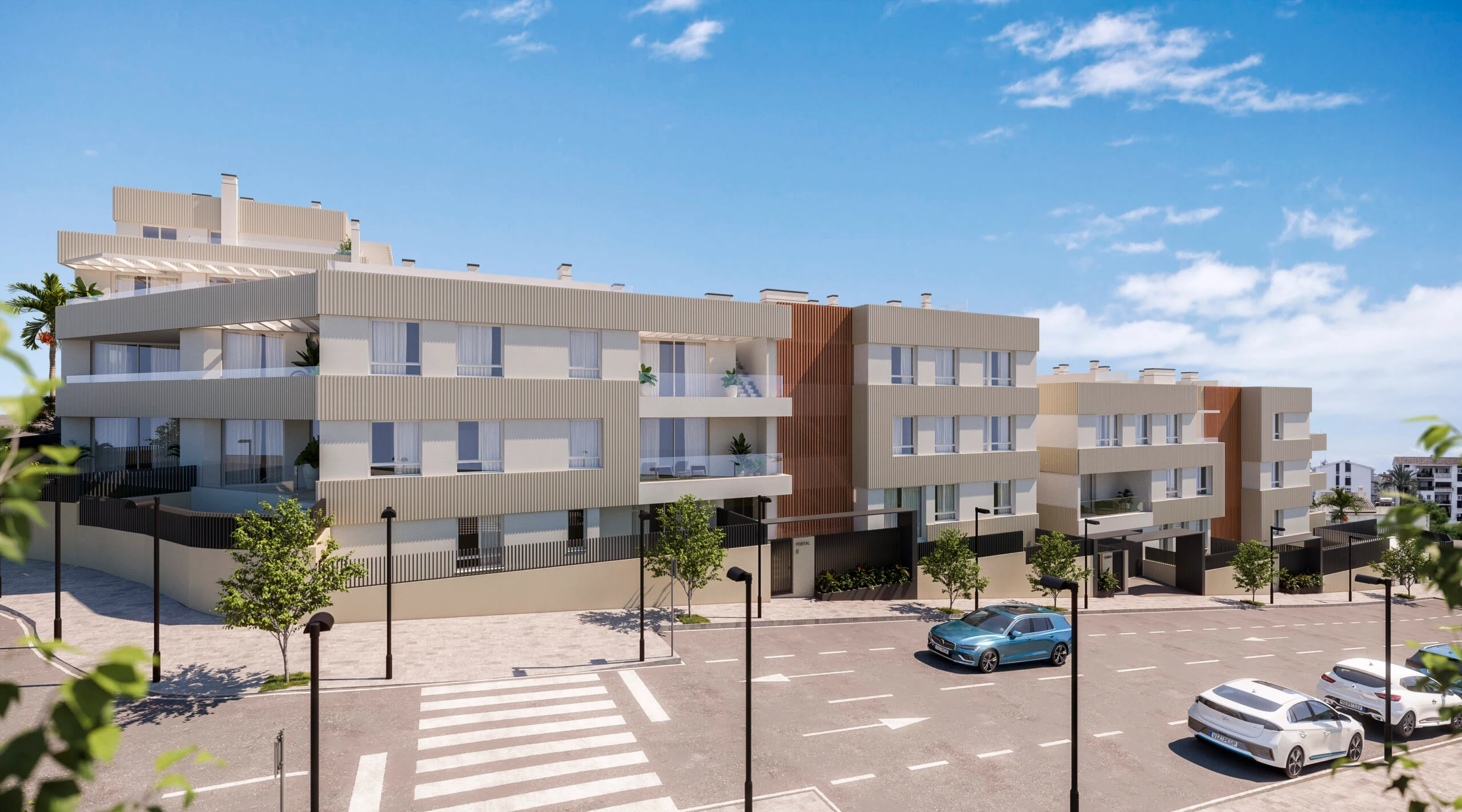 Residential exterior in El Calvario, Estepona