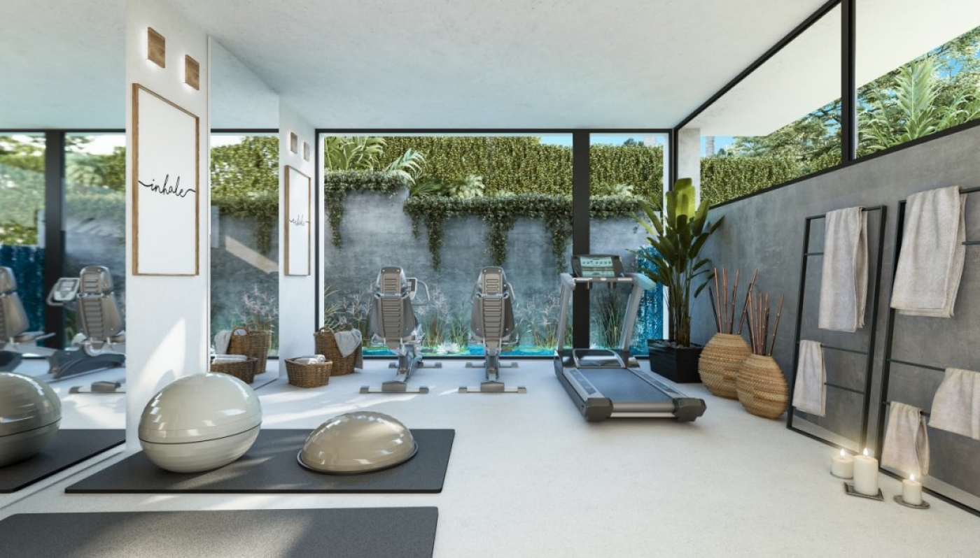 Illustrative bathroom interior