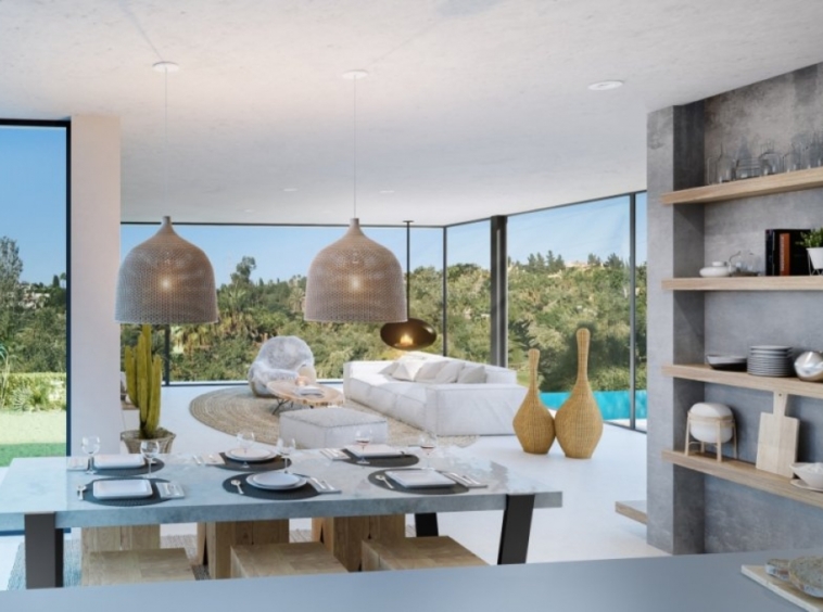 Illustrative fitted kitchen