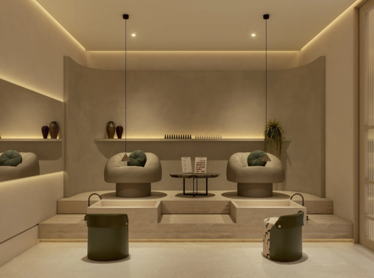 Illustrative communal beauty treatment room in Estepona