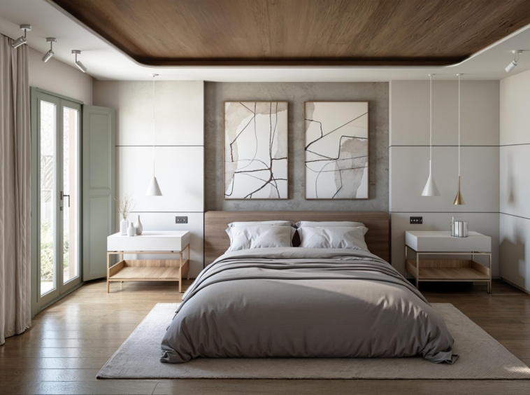 Illustrative principal bedroom with fitted wardrobes in Estepona