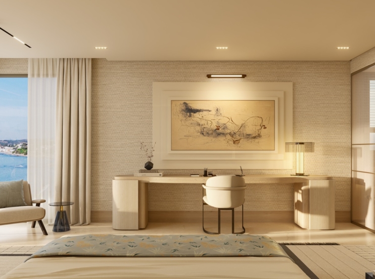 Illustrative bedroom interior in Estepona