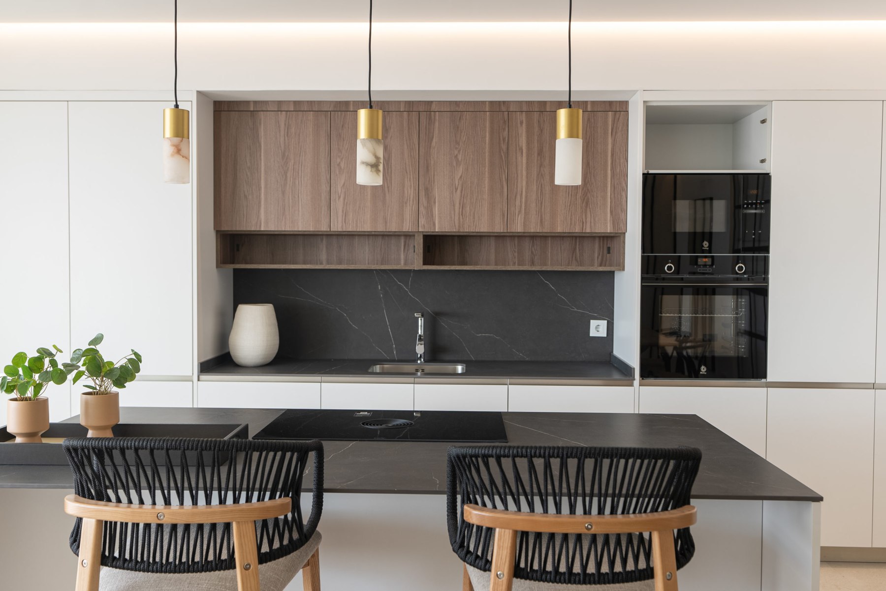 Representative fitted kitchen in the show home