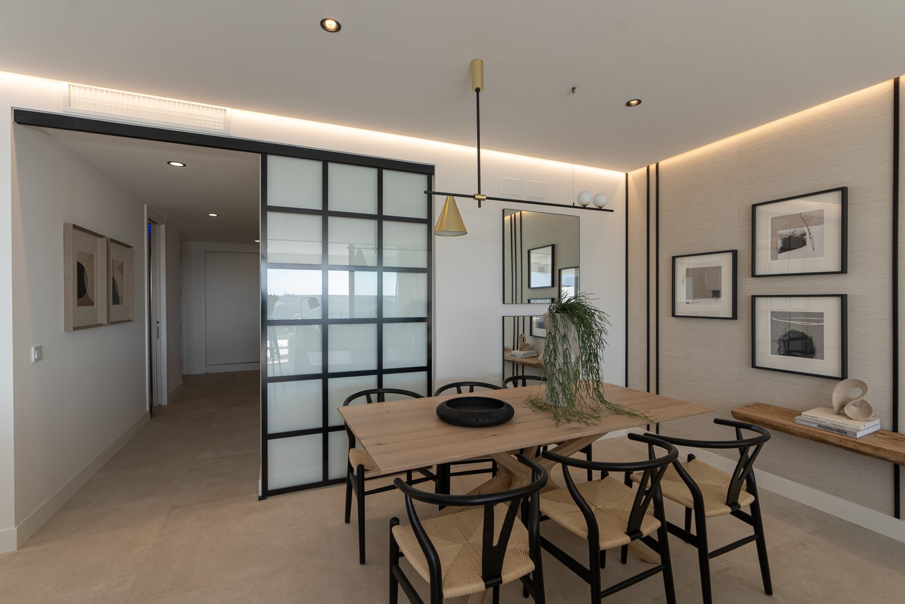 Representative dining area in the show home