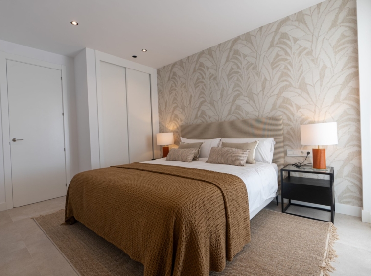 Representative show-home bedroom