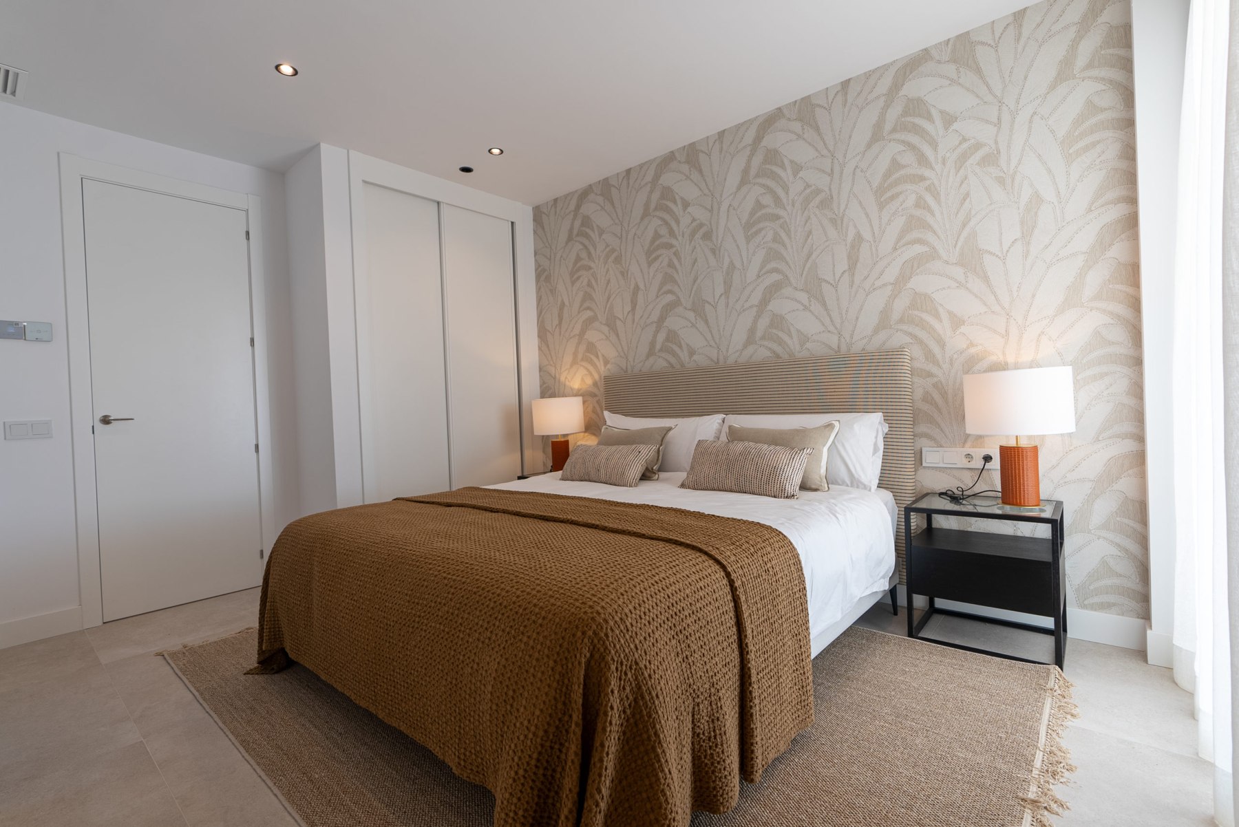 Representative show-home bedroom