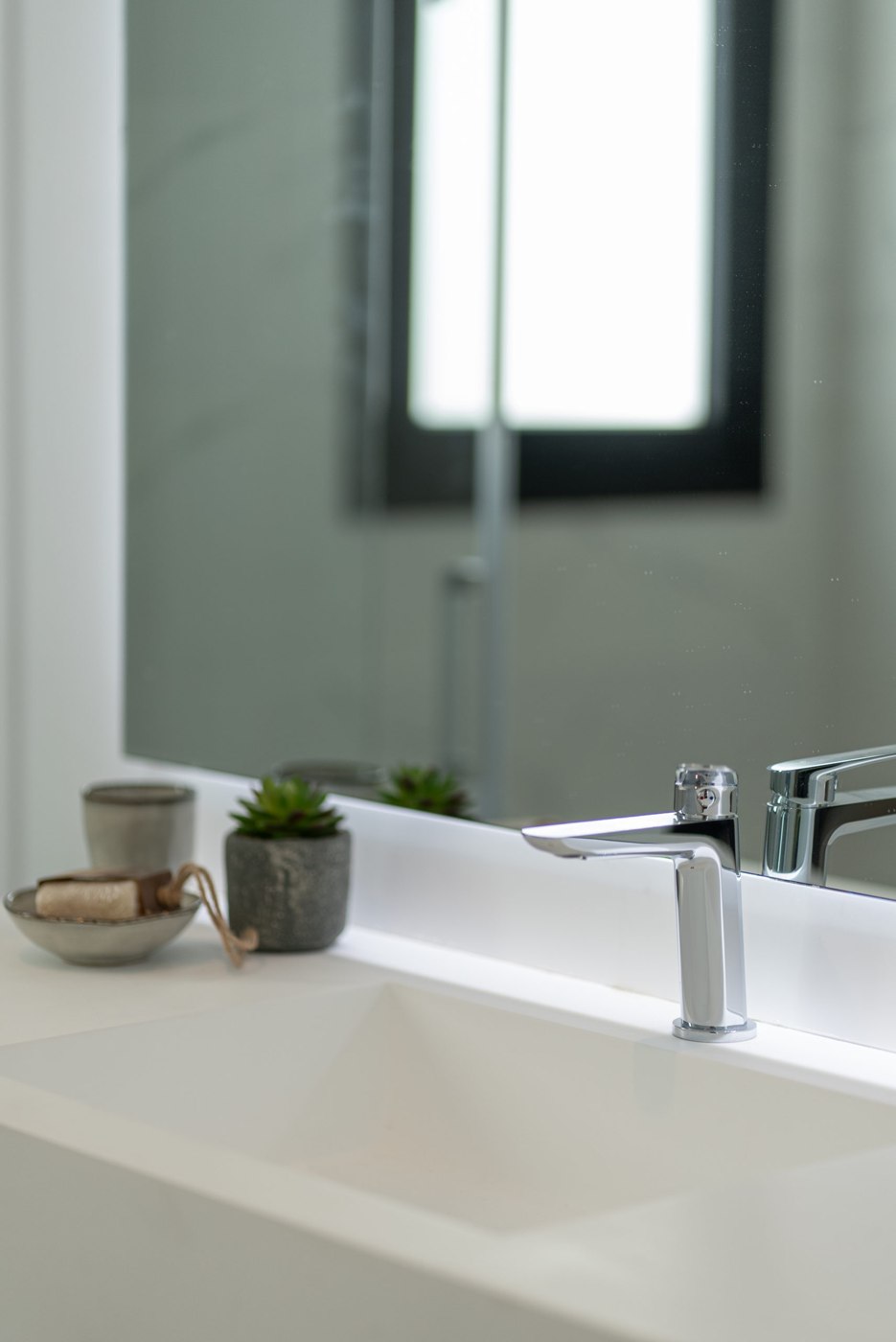 Representative bathroom in the show home