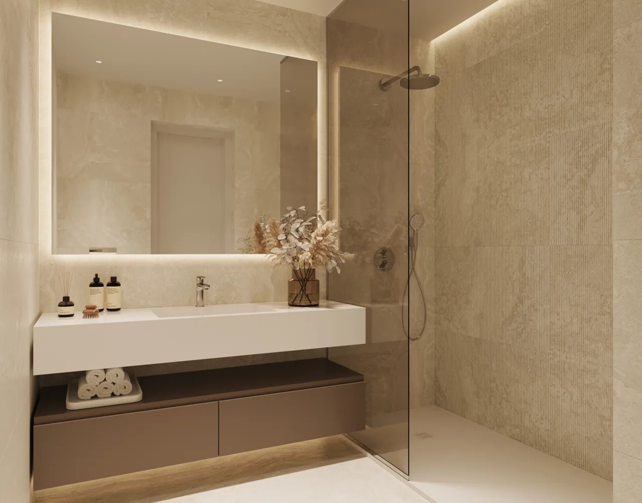 estepona west apartment bathroom