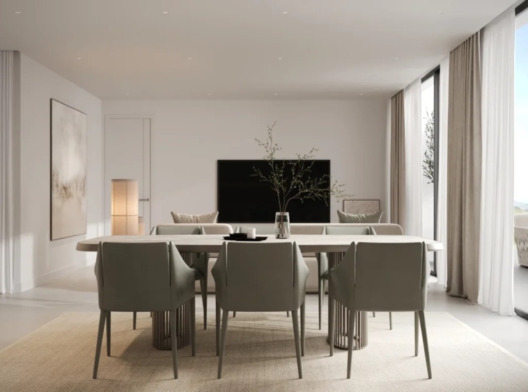 estepona west apartment dining