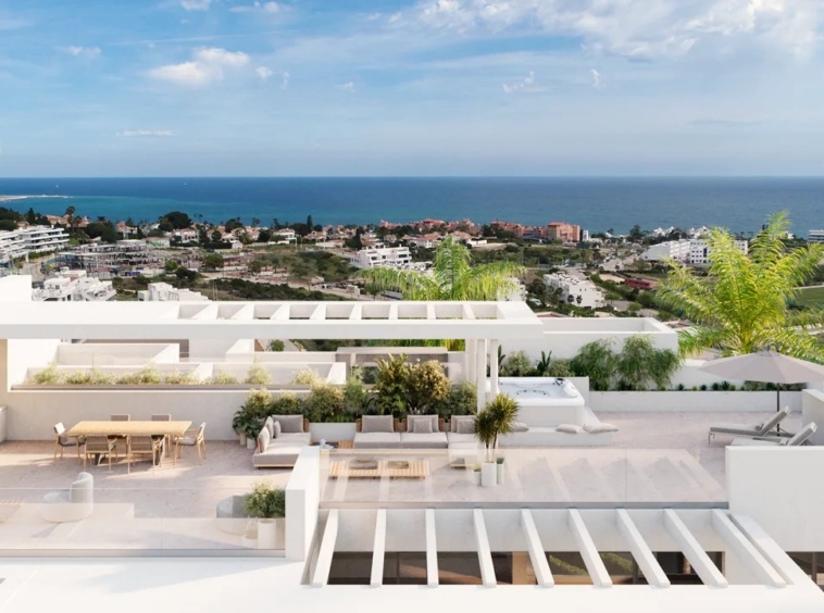 estepona west apartment solarium