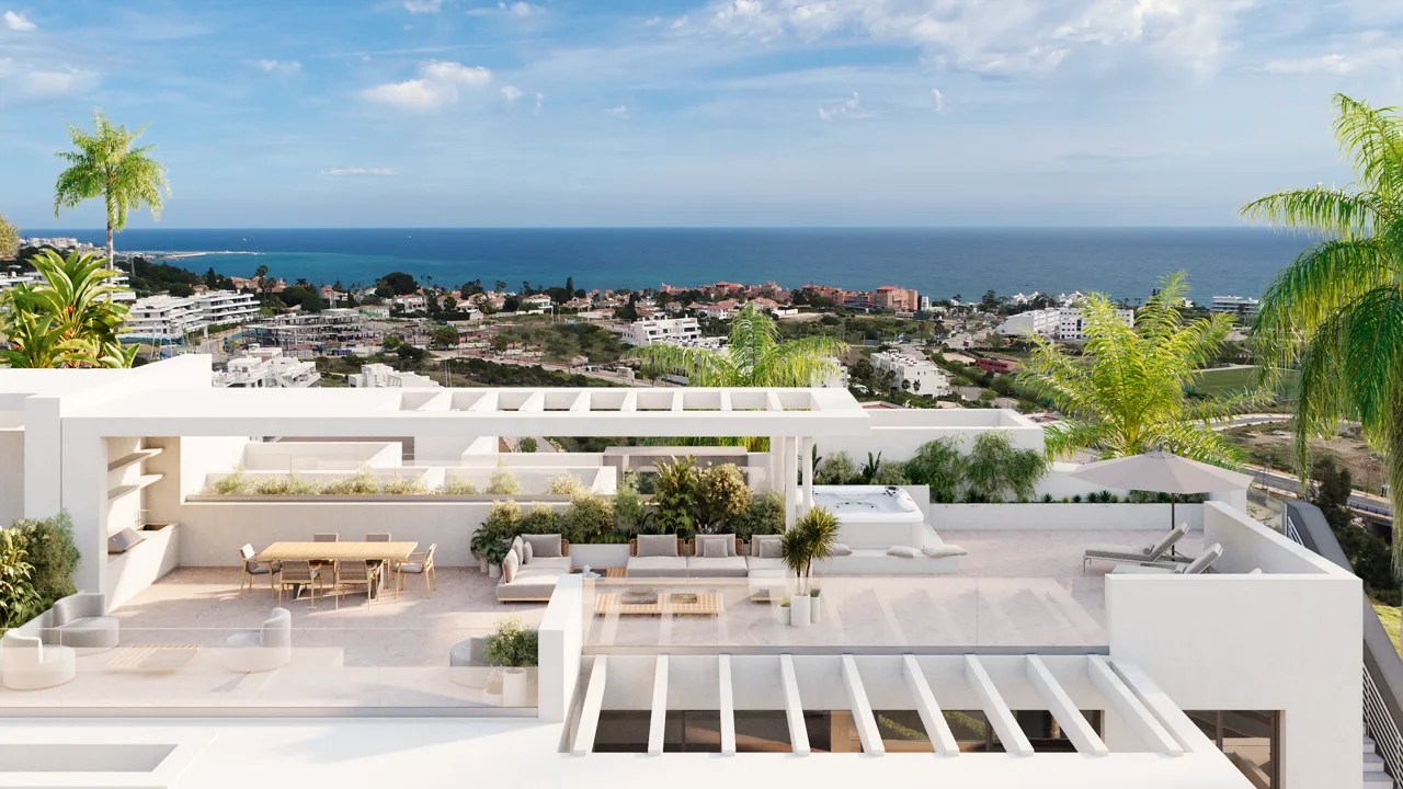 estepona west apartment solarium