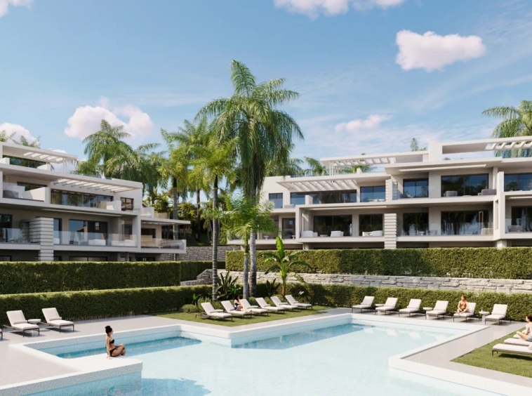estepona west apartments pool
