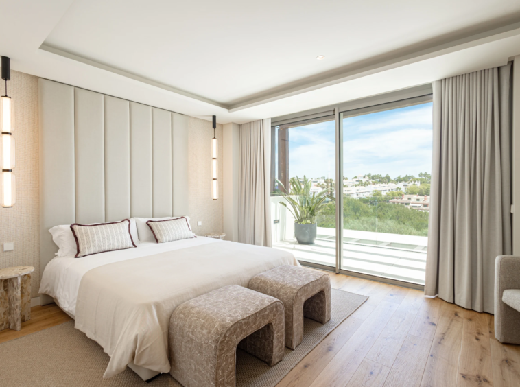 Representative show-home bedroom
