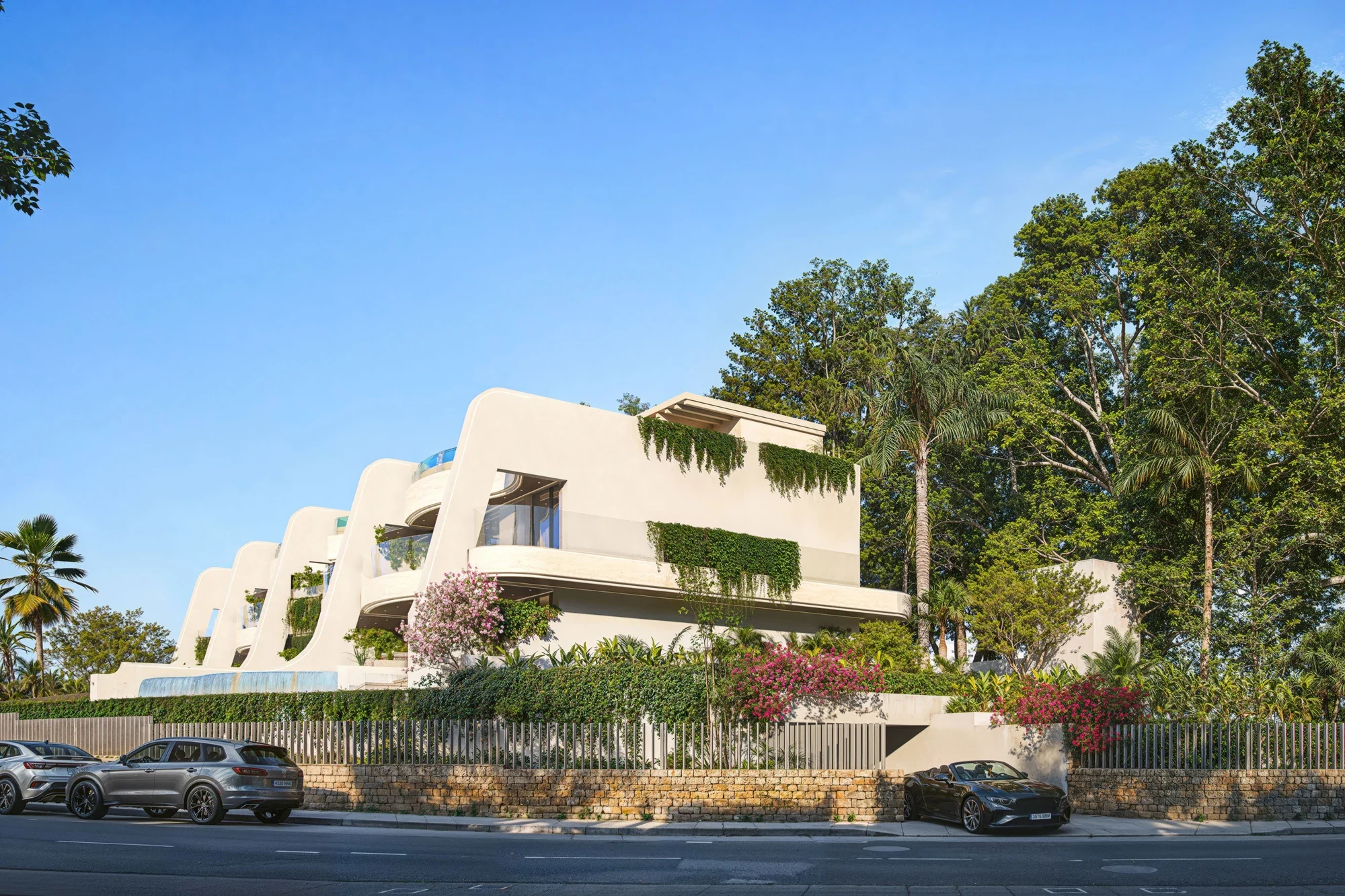 Illustrative entrance to Golden Mile residences