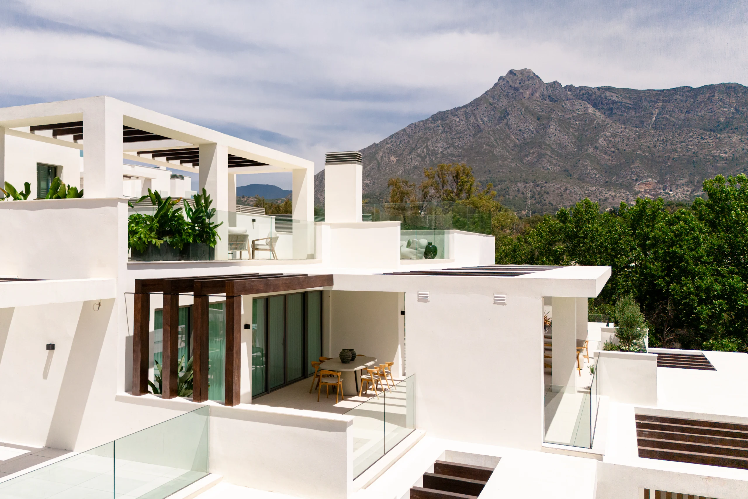 Residential exterior on the Golden Mile
