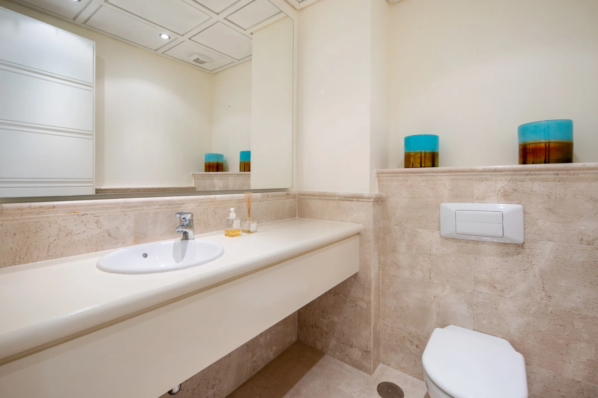 Separate guest toilet