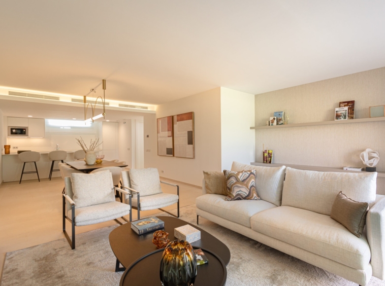 Representative show-home dining room