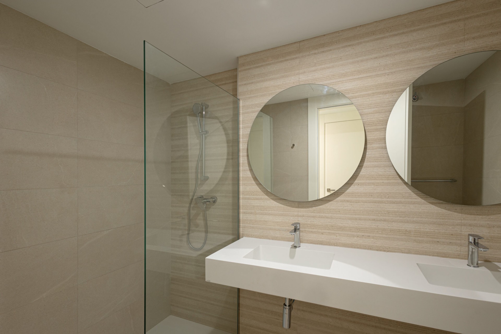 Representative second bathroom in the show home