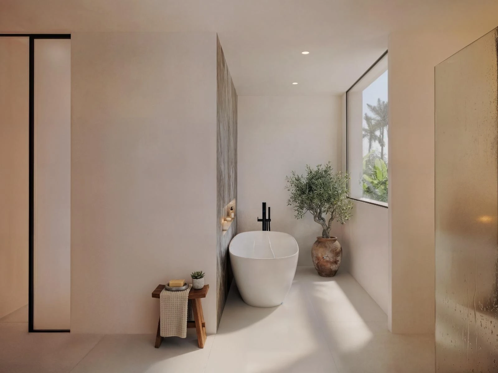 Illustrative bathroom interior