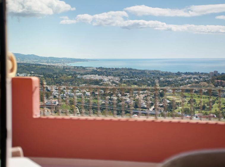 Panoramic sea and golf views