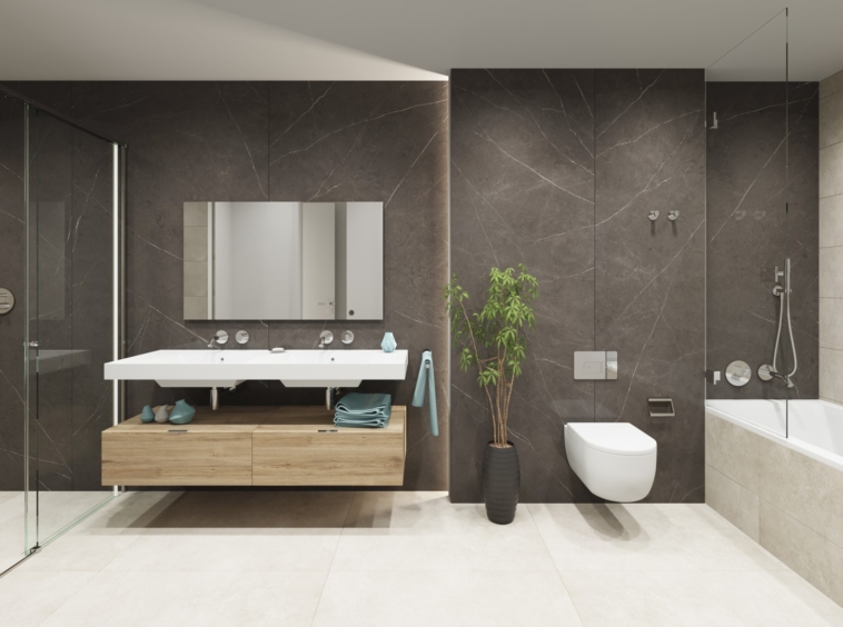 Illustrative principal bathroom