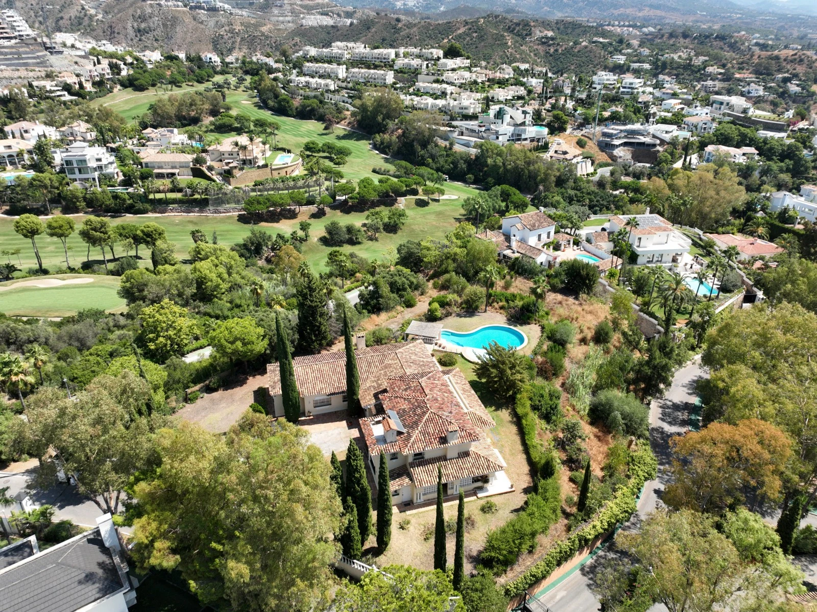 Current plot and surrounding La Quinta neighbourhood