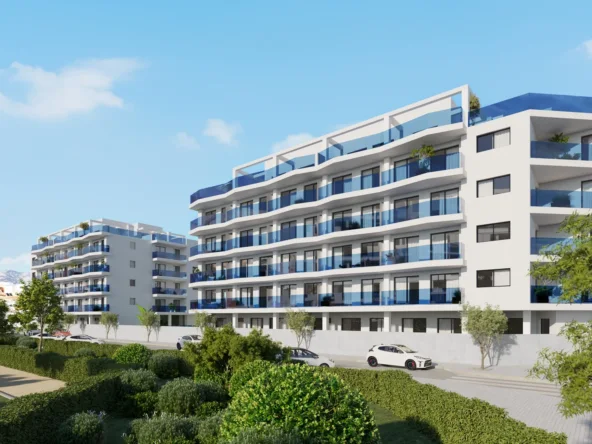 Architectural visualisation of contemporary apartments in Las Lagunas, Mijas
