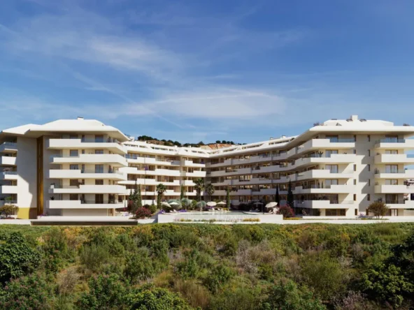 Modern residence in Los Pacos, Fuengirola — architectural illustration