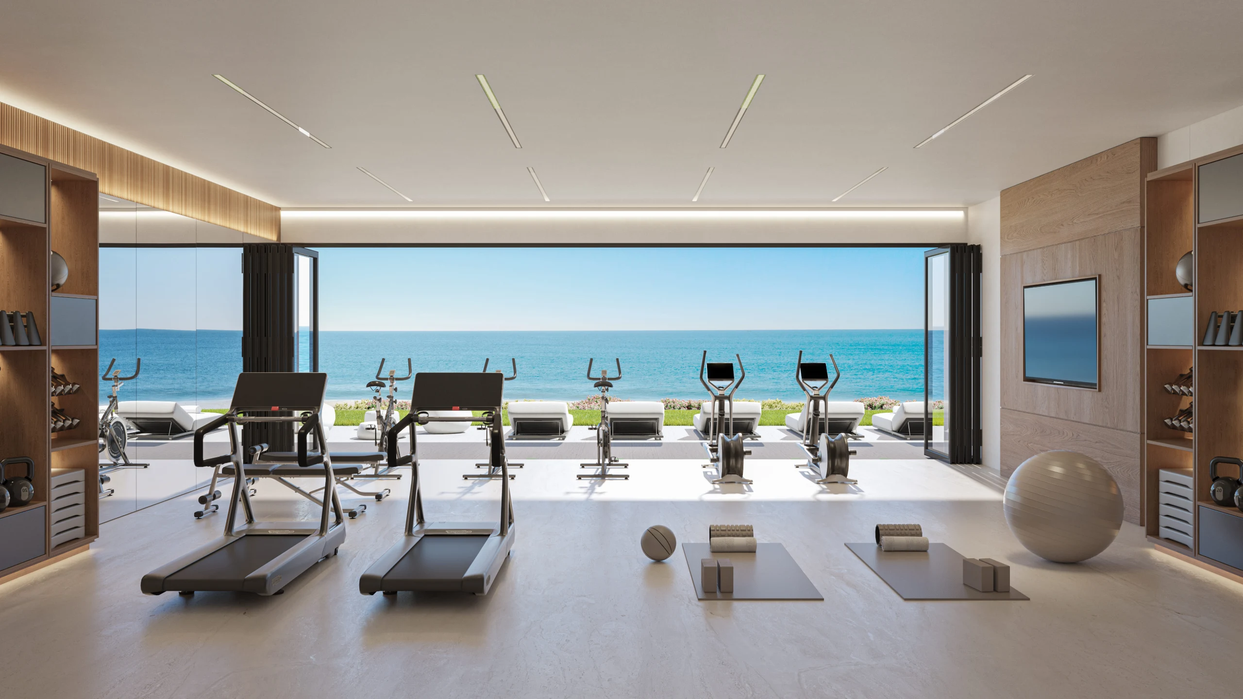 Visualisation of the community gym