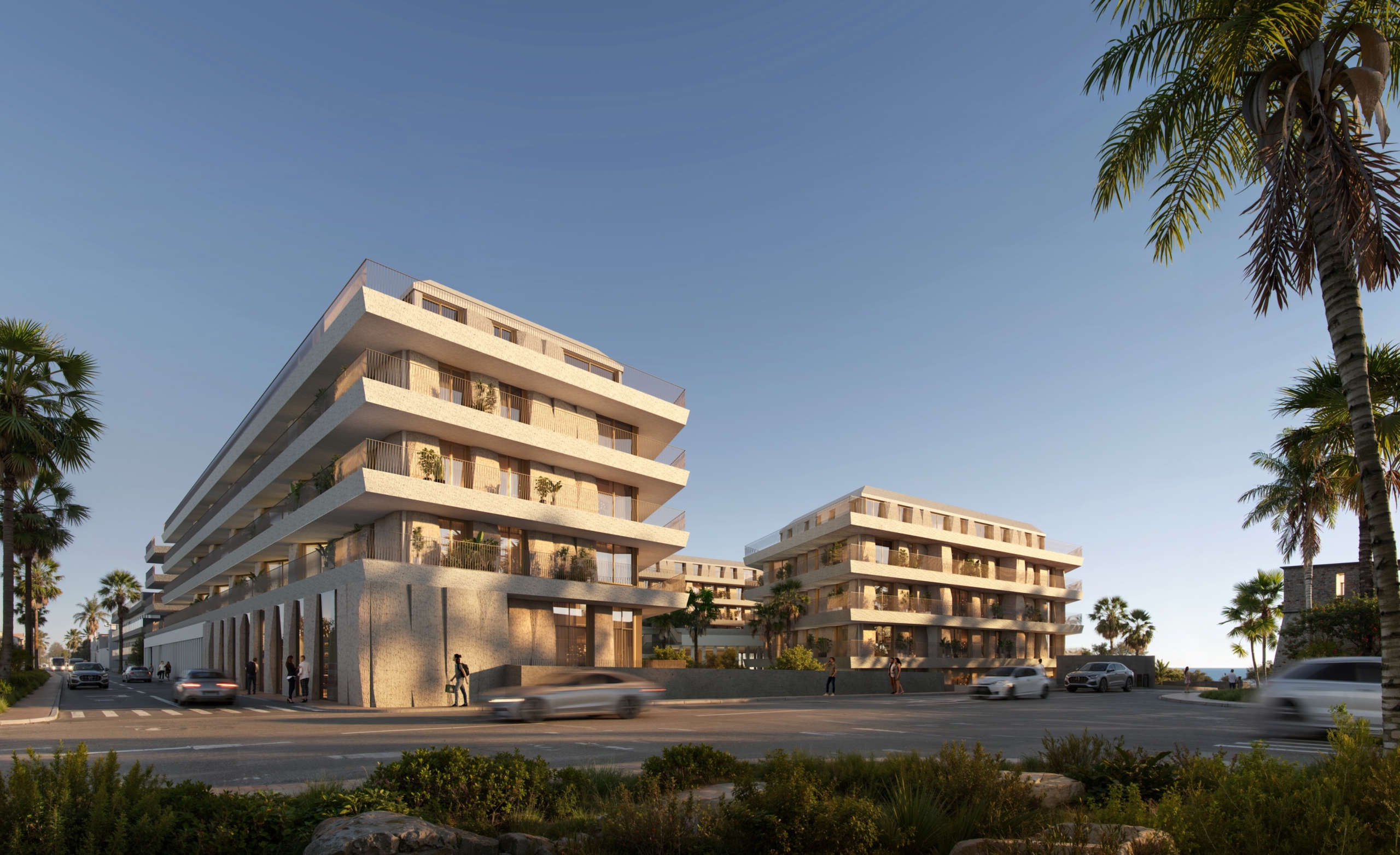 Representative residential exteriors in La Duquesa