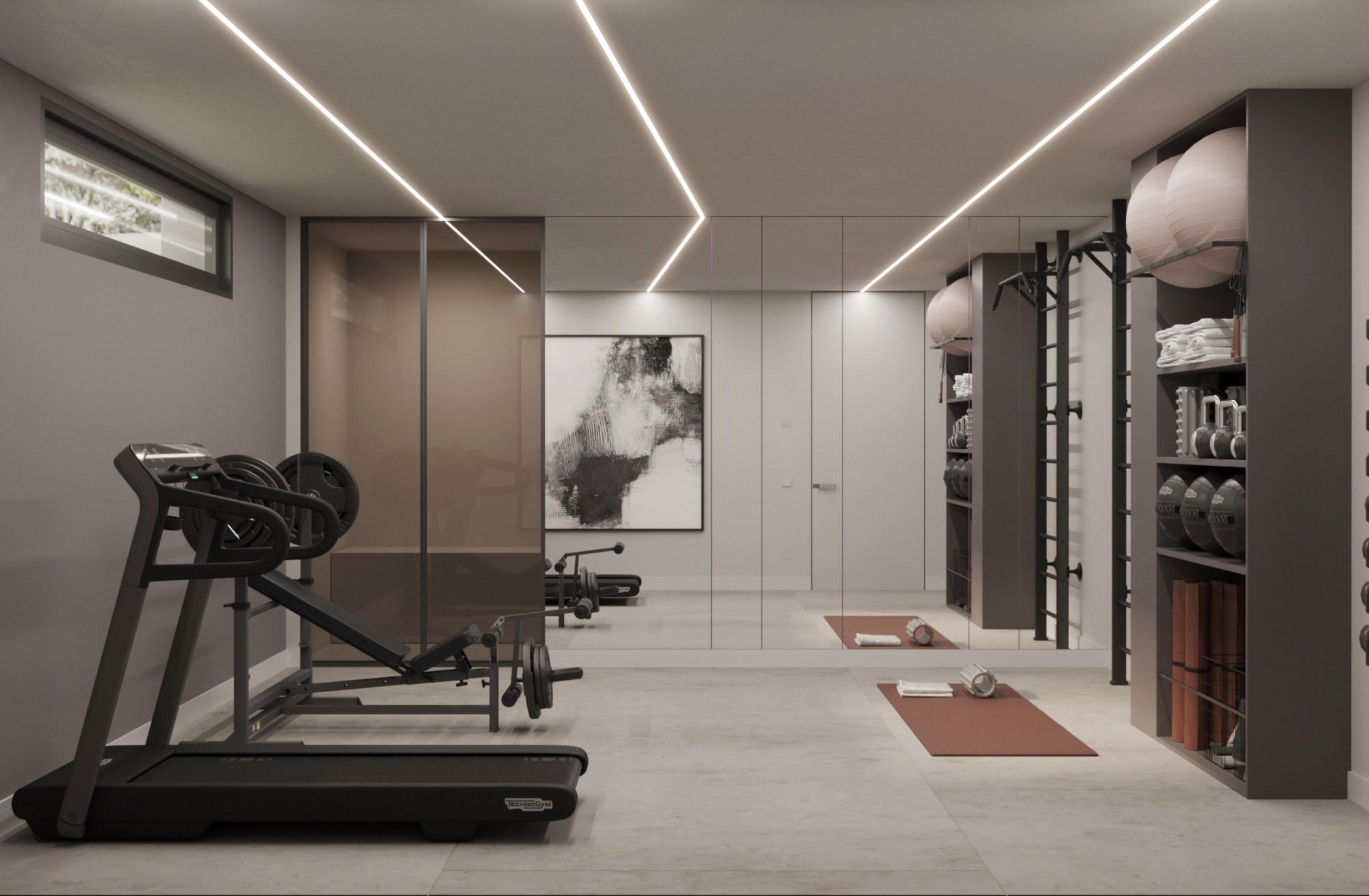 marbella east villa gym