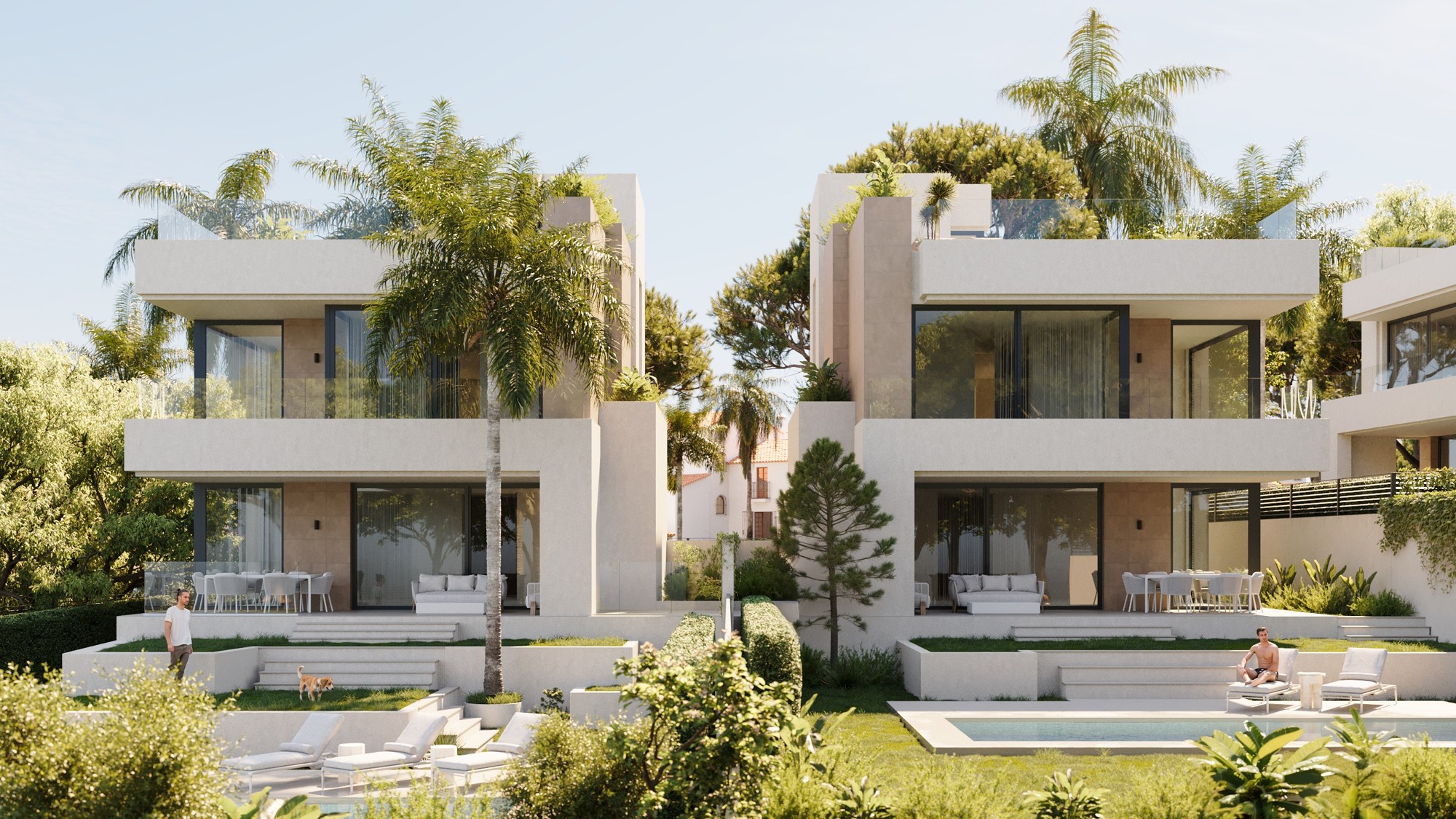 marbella east villas exterior
