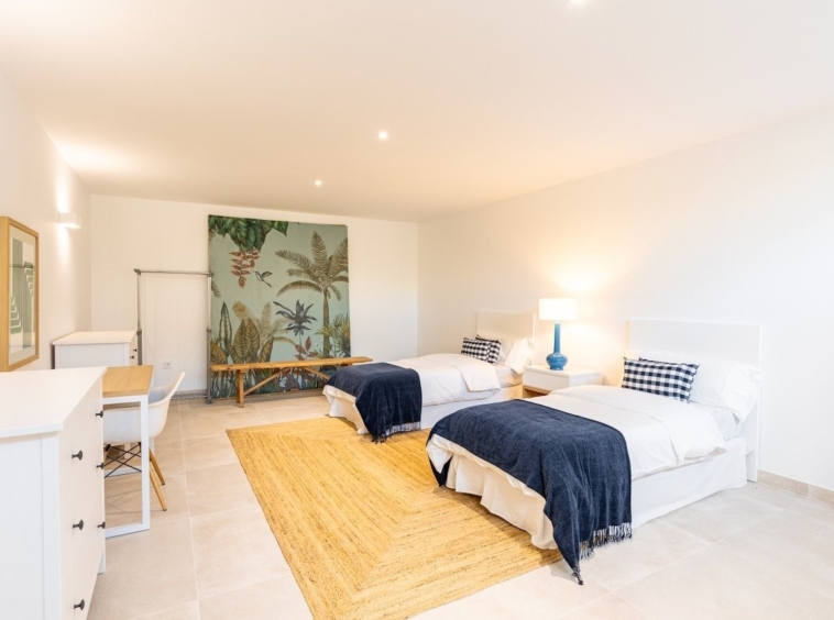 Representative double bedroom