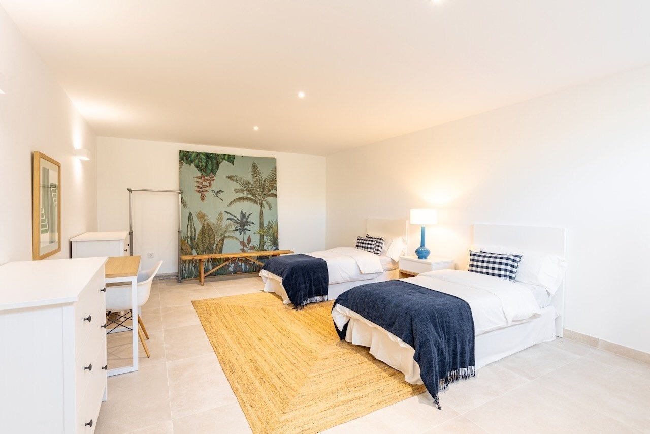 Representative double bedroom