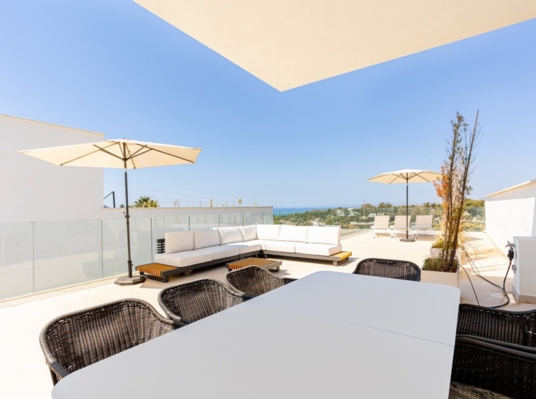 Representative rooftop terrace
