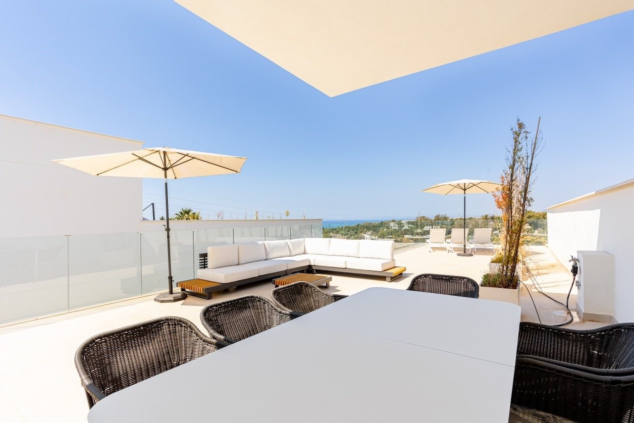 Representative rooftop terrace