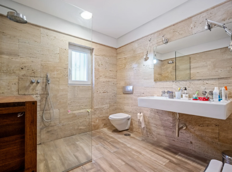 Bathroom with shower