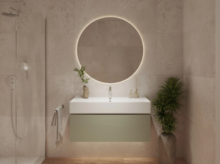 Illustrative bathroom at a Marbella residence
